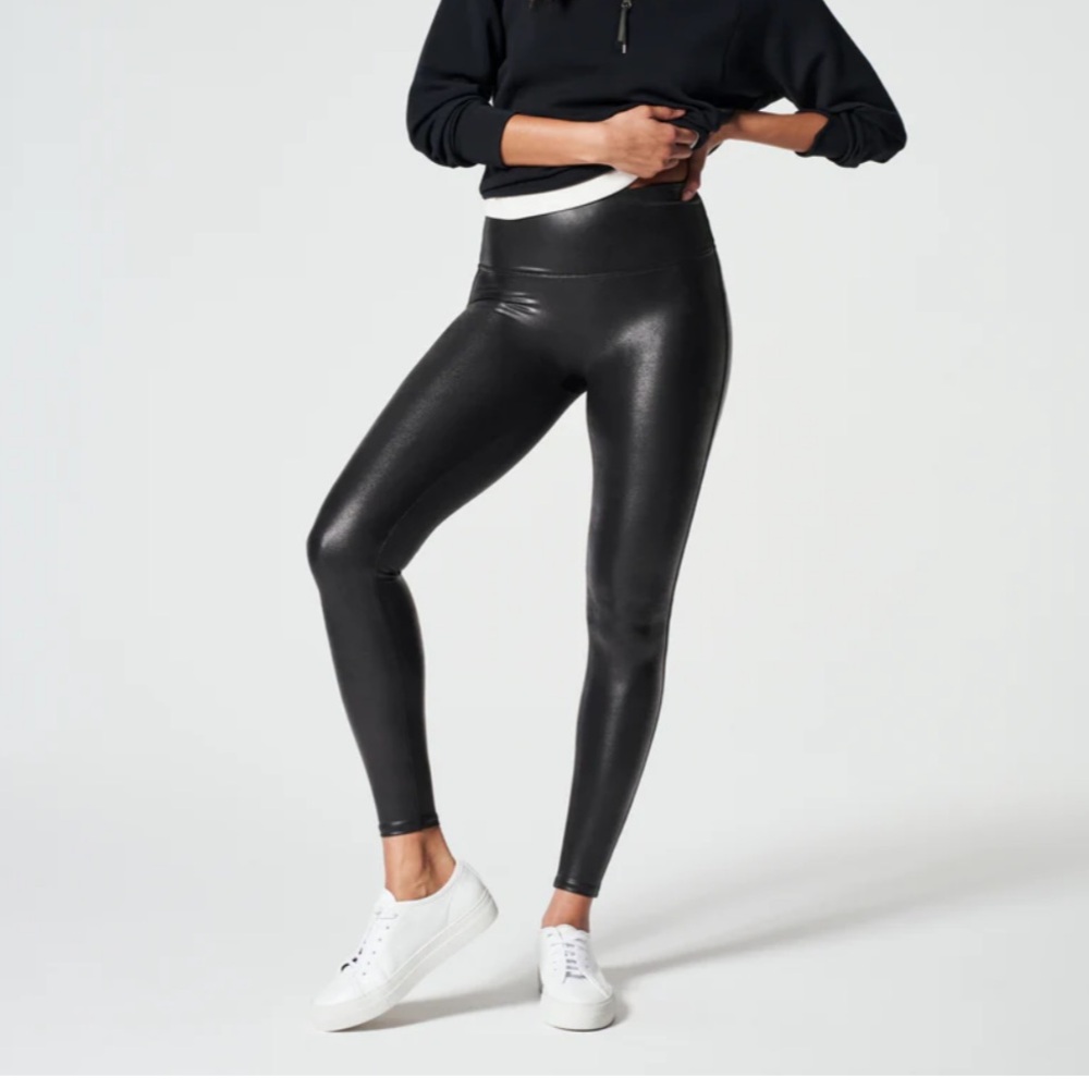 Spanx Faux Leather Leggings